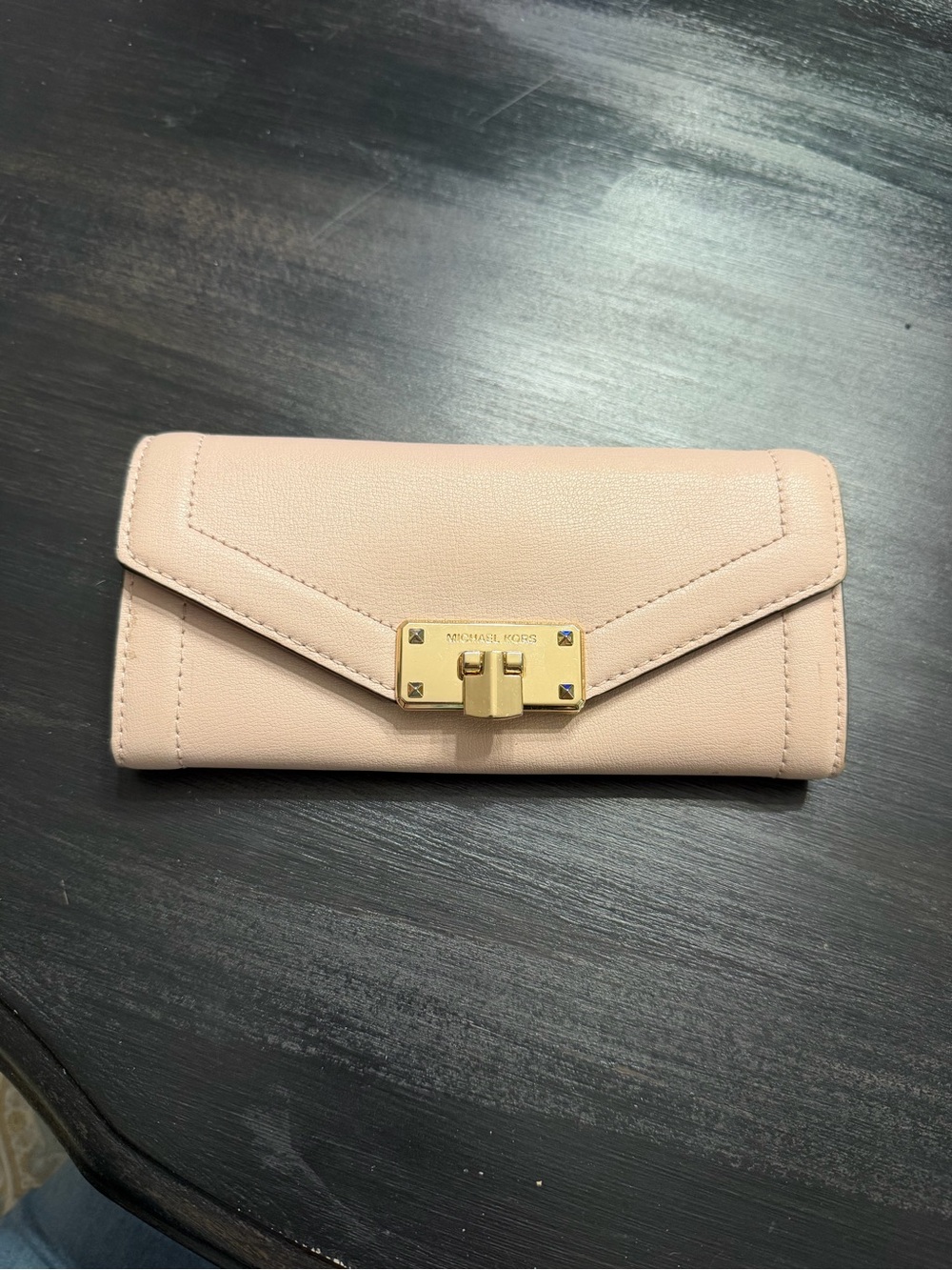 Michael Kors Blush Pink Leather Wallet